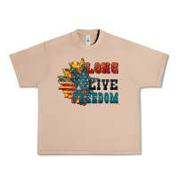 Burro Long live freedom Urban Heavy Tee - FaDigitalArtStudio
