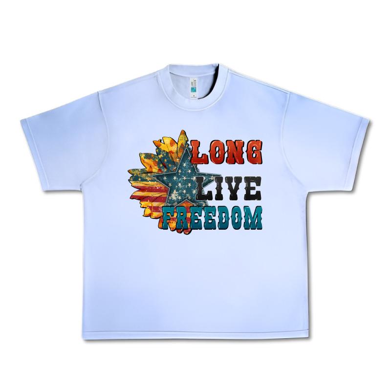 Long Live Freedom Urban Heavy Tee by FaDigitalArtStudio | Teevron