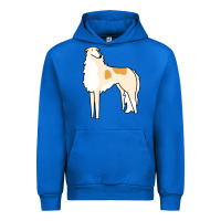 Cobalt borzoi Urban Hoodie - linhVisuals