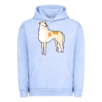 Pigment Grape Ice borzoi Urban Hoodie - linhVisuals