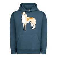 Pigment Midnight Navy borzoi Urban Hoodie - linhVisuals