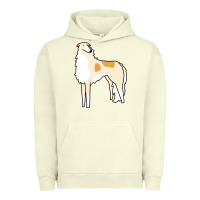 Pigment Pistachio borzoi Urban Hoodie - linhVisuals