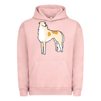 Pigment Salmon borzoi Urban Hoodie - linhVisuals