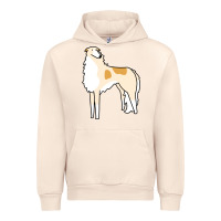 Sandshell borzoi Urban Hoodie - linhVisuals