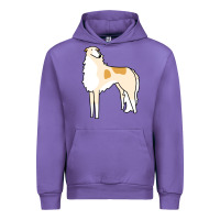 Tulip borzoi Urban Hoodie - linhVisuals
