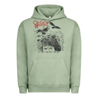 Pigment Oil Green old crow medicine show Urban Hoodie - linhVisuals