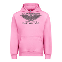 Fuchsia Pink old crow medicine show Urban Hoodie - linhVisuals