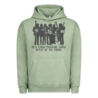 Pigment Oil Green old crow medicine show Urban Hoodie - linhVisuals