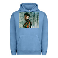 Pigment Pebble Blue cool gaulden yboy Urban Hoodie - linhVisuals