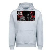 Heather Grey until i return yb Urban Hoodie - linhVisuals