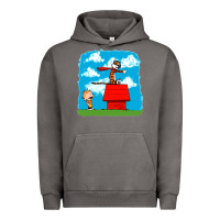 Pigment Tornado Calvin Hobbes Urban Hoodie - linhVisuals