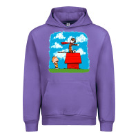 Tulip Calvin Hobbes Urban Hoodie - linhVisuals