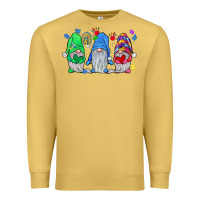 Antique Gold autism gnome Premium Sweatshirt - JahusDesignShop