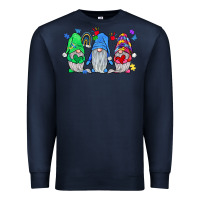 Navy autism gnome Premium Sweatshirt - JahusDesignShop