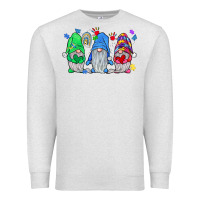 Oatmeal Heather autism gnome Premium Sweatshirt - JahusDesignShop