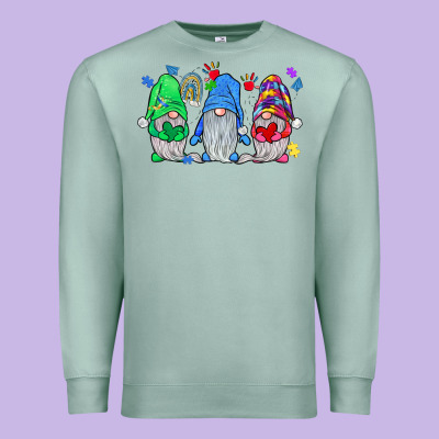 Autism Gnome Premium Sweatshirt Designed By Jahusdesignshop