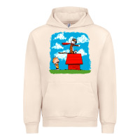Sandshell Calvin Hobbes Urban Hoodie - linhVisuals