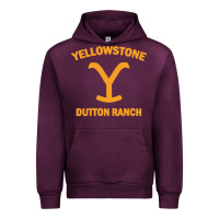 Mauve Wine dutton ranch Urban Hoodie - linhVisuals