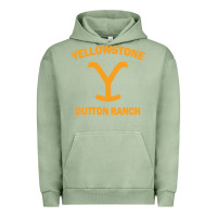 Pigment Oil Green dutton ranch Urban Hoodie - linhVisuals