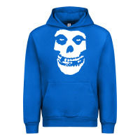 Cobalt mens skull Urban Hoodie - linhVisuals