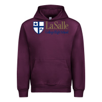 Mauve Wine la salle college high school Urban Hoodie - linhVisuals