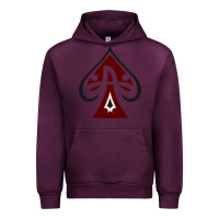 Mauve Wine lower merion high school Urban Hoodie - linhVisuals