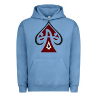 Pigment Pebble Blue lower merion high school Urban Hoodie - linhVisuals