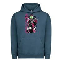 Pigment Midnight Navy kamen rider decade Urban Hoodie - linhVisuals