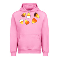 Fuchsia Pink candy corn Urban Hoodie - linhVisuals