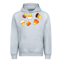 Heather Grey candy corn Urban Hoodie - linhVisuals