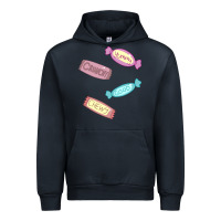 Navy candy pieces Urban Hoodie - linhVisuals