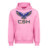 Fuchsia Pink cold springs high school Urban Hoodie - linhVisuals