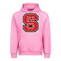 Fuchsia Pink north carolina state Urban Hoodie - linhVisuals