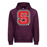 Mauve Wine north carolina state Urban Hoodie - linhVisuals
