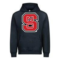 Navy north carolina state Urban Hoodie - linhVisuals