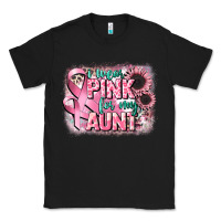 Black i wear pink for my aunt Classic Tee - CowGirlArtShop