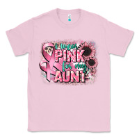 Bubblegum Pink i wear pink for my aunt Classic Tee - CowGirlArtShop