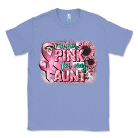 Colony Blue i wear pink for my aunt Classic Tee - CowGirlArtShop