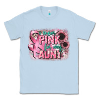 Dusty Blue i wear pink for my aunt Classic Tee - CowGirlArtShop