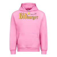 Fuchsia Pink #bitburger Urban Hoodie - linhVisuals