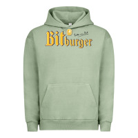 Pigment Oil Green #bitburger Urban Hoodie - linhVisuals