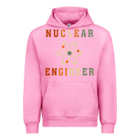 Fuchsia Pink nuclear engineering quote Urban Hoodie - linhVisuals