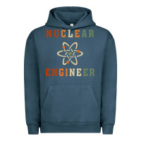 Pigment Midnight Navy nuclear engineering quote Urban Hoodie - linhVisuals