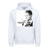 White Chris Botti Urban Hoodie - linhVisuals