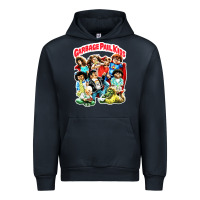 Navy garbage pail kids Urban Hoodie - linhVisuals