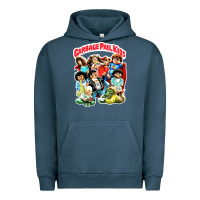 Pigment Midnight Navy garbage pail kids Urban Hoodie - linhVisuals