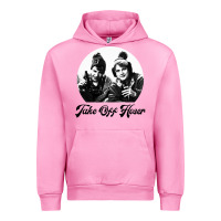 Fuchsia Pink take off hoser strange brew Urban Hoodie - linhVisuals