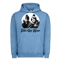 Pigment Pebble Blue take off hoser strange brew Urban Hoodie - linhVisuals