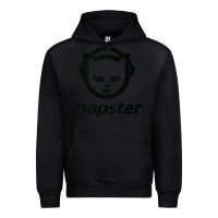 Black napster    napster Urban Hoodie - linhVisuals