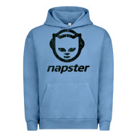 Pigment Pebble Blue napster    napster Urban Hoodie - linhVisuals
